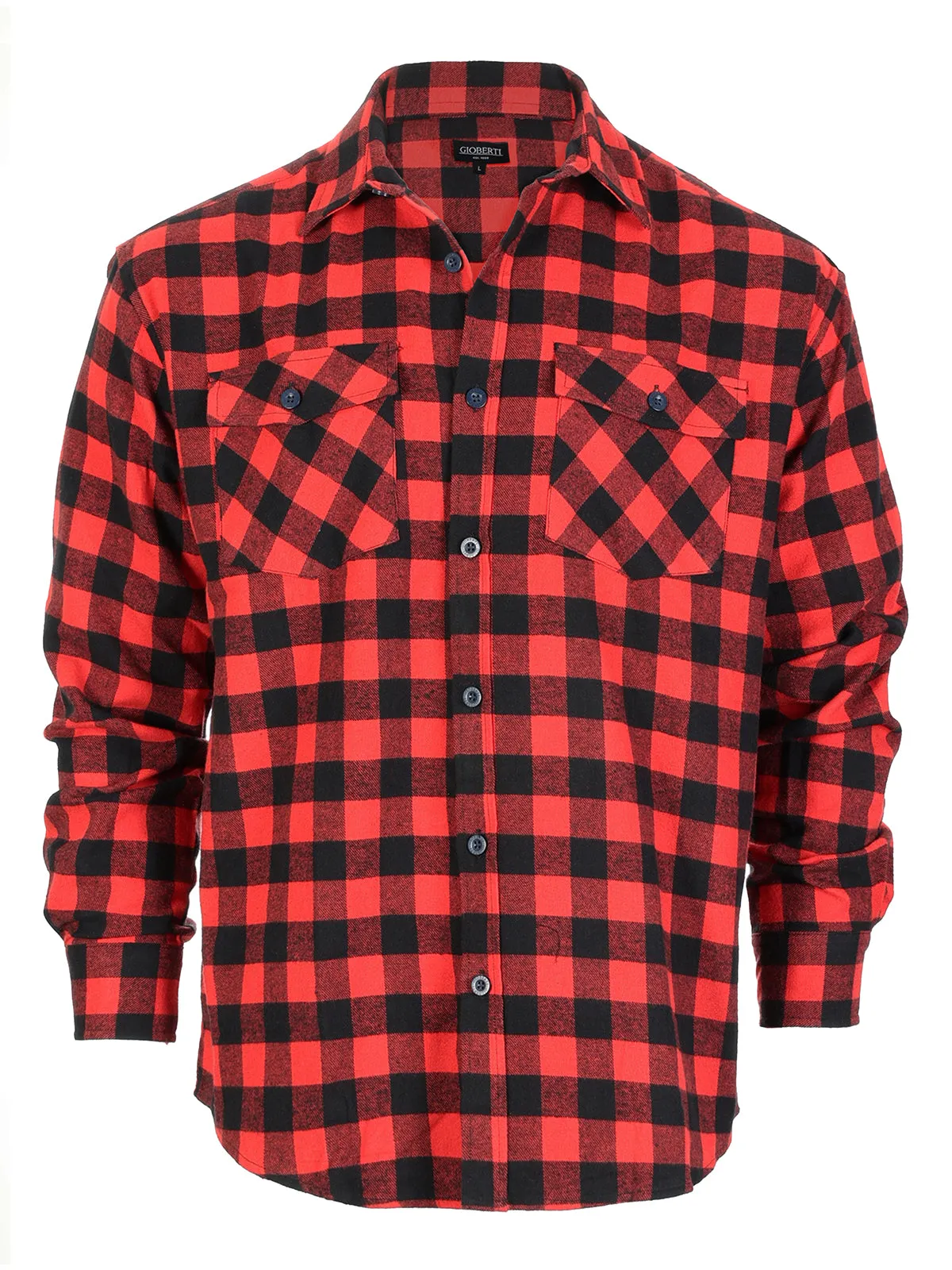 Men's Plaid Flannel Shirt