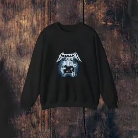 Mens Vintage Skeleton Long Sleeve Sweatshirt