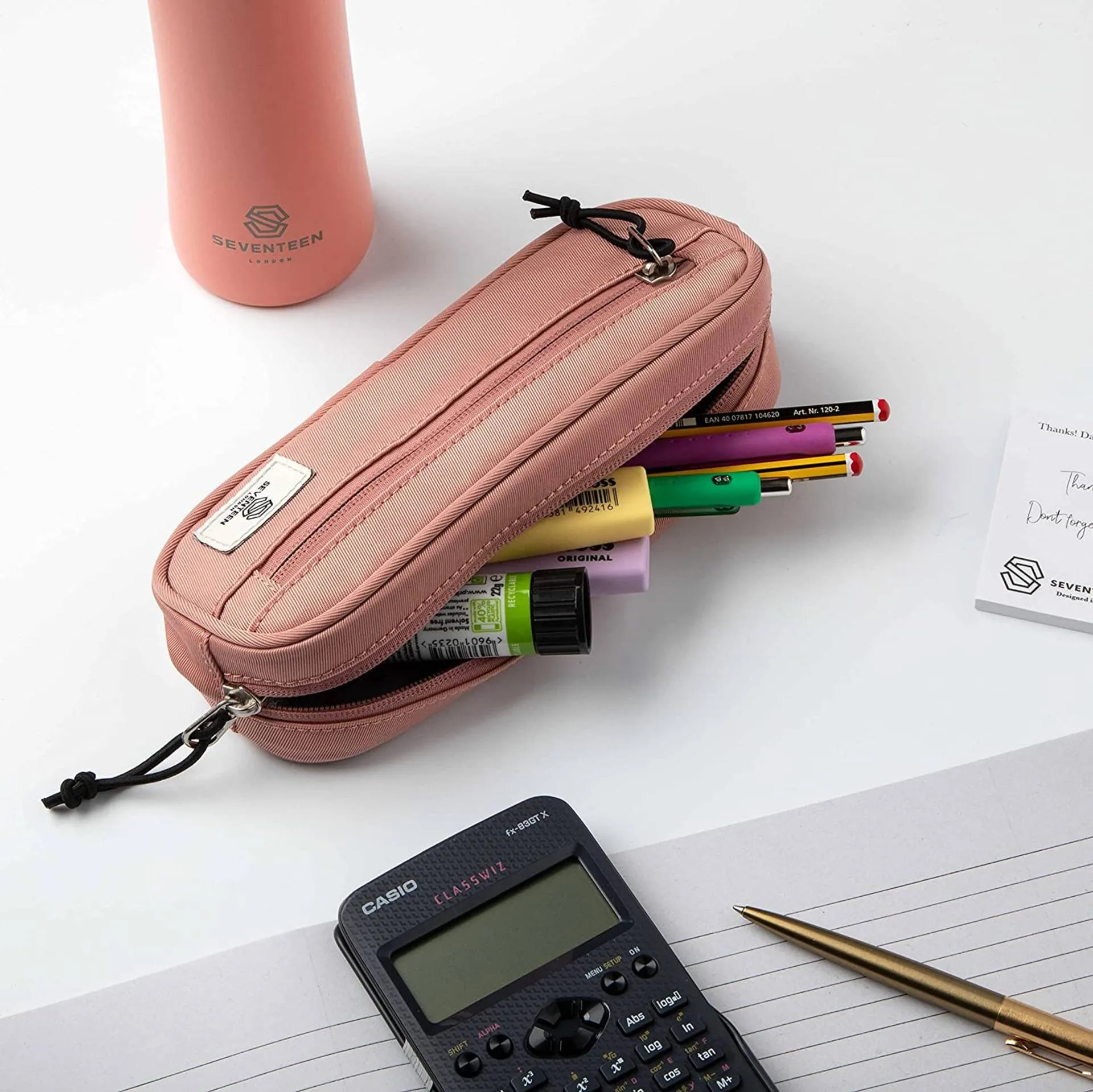 Mitcham Pencil Case - Pink