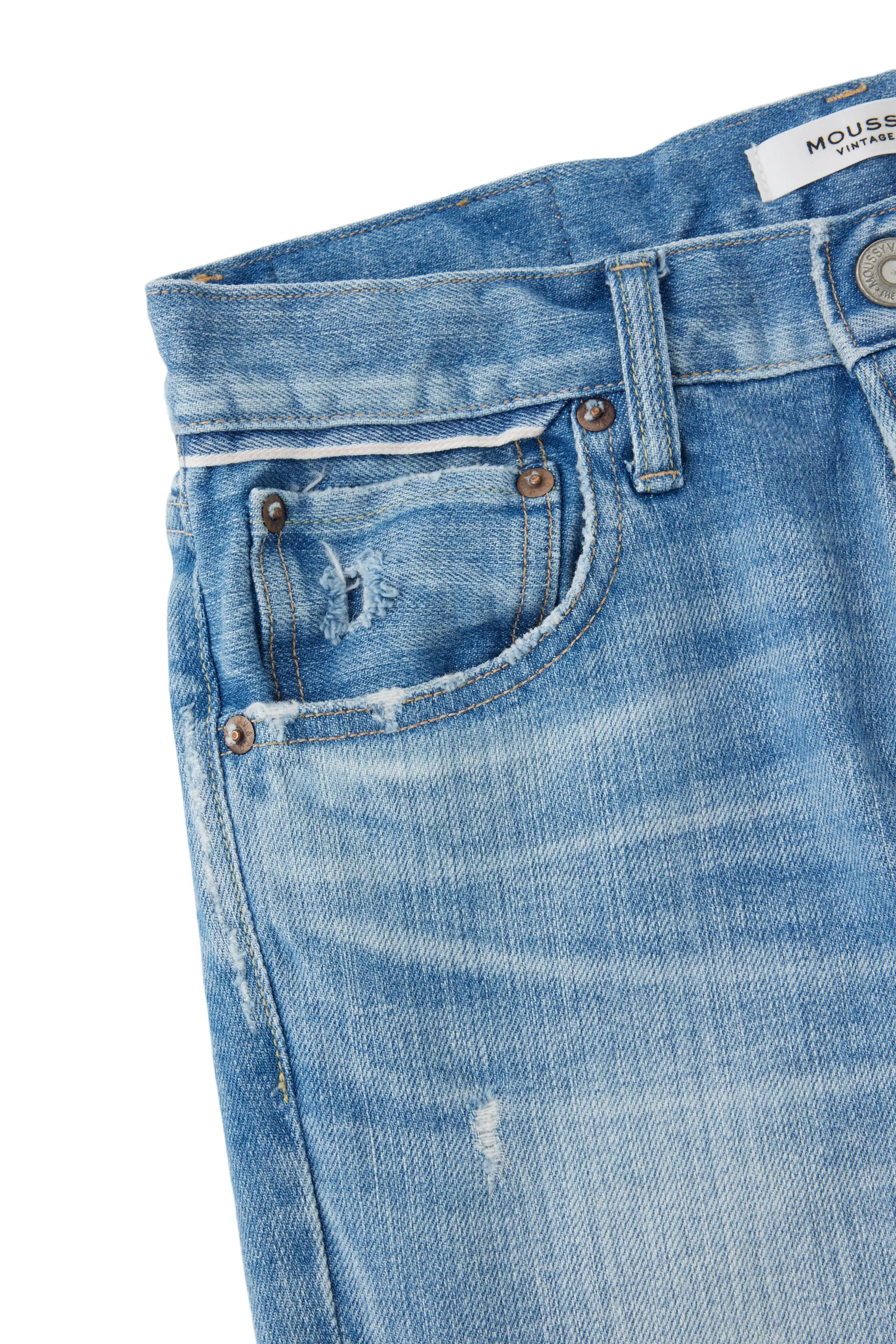 Moussy Denim Lenox Skinny in Blue