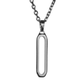 Nomad Bar Necklace - Silver