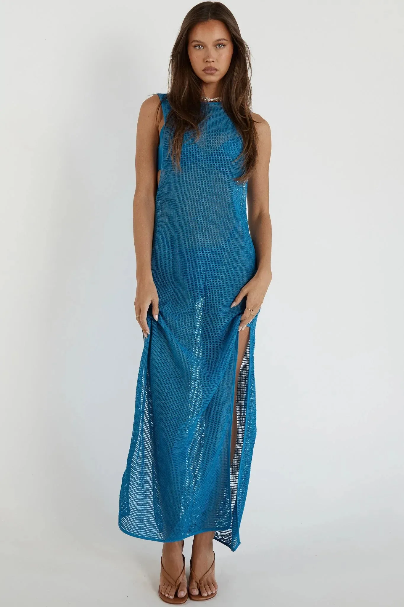 Paradise Maxi Dress - Blue