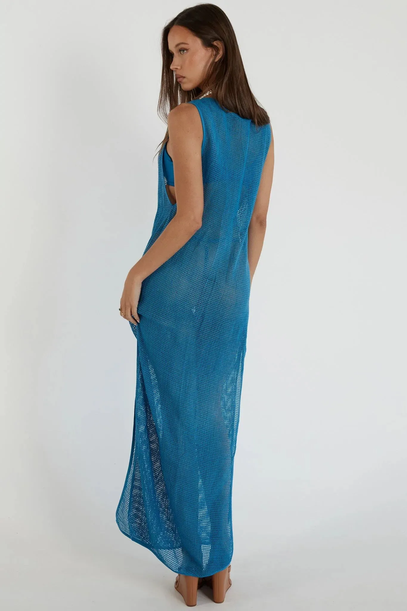 Paradise Maxi Dress - Blue