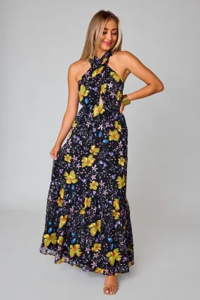 Pepper High Neck Maxi Dress - Enchanted