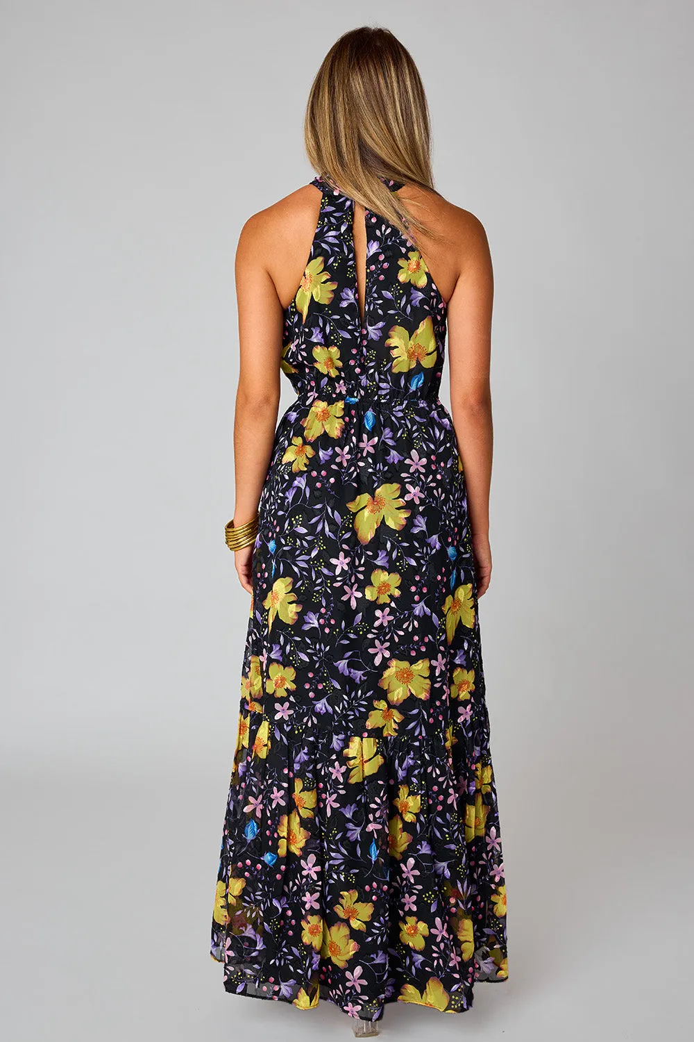 Pepper High Neck Maxi Dress - Enchanted