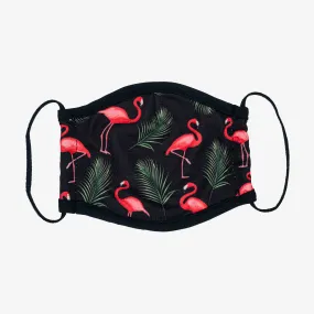 Pink Flamingos Face Mask