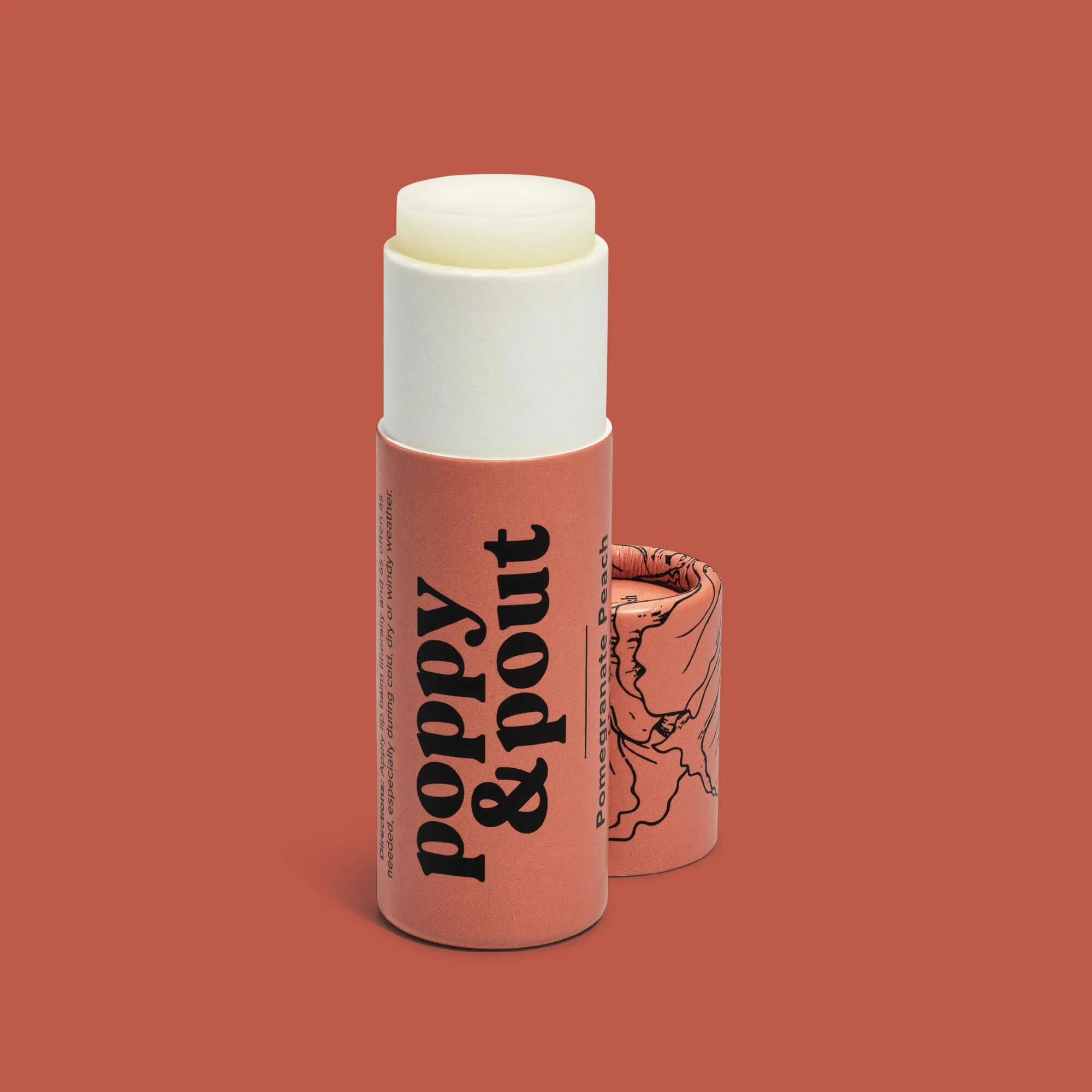 Pomegranate Peach Lip Balm