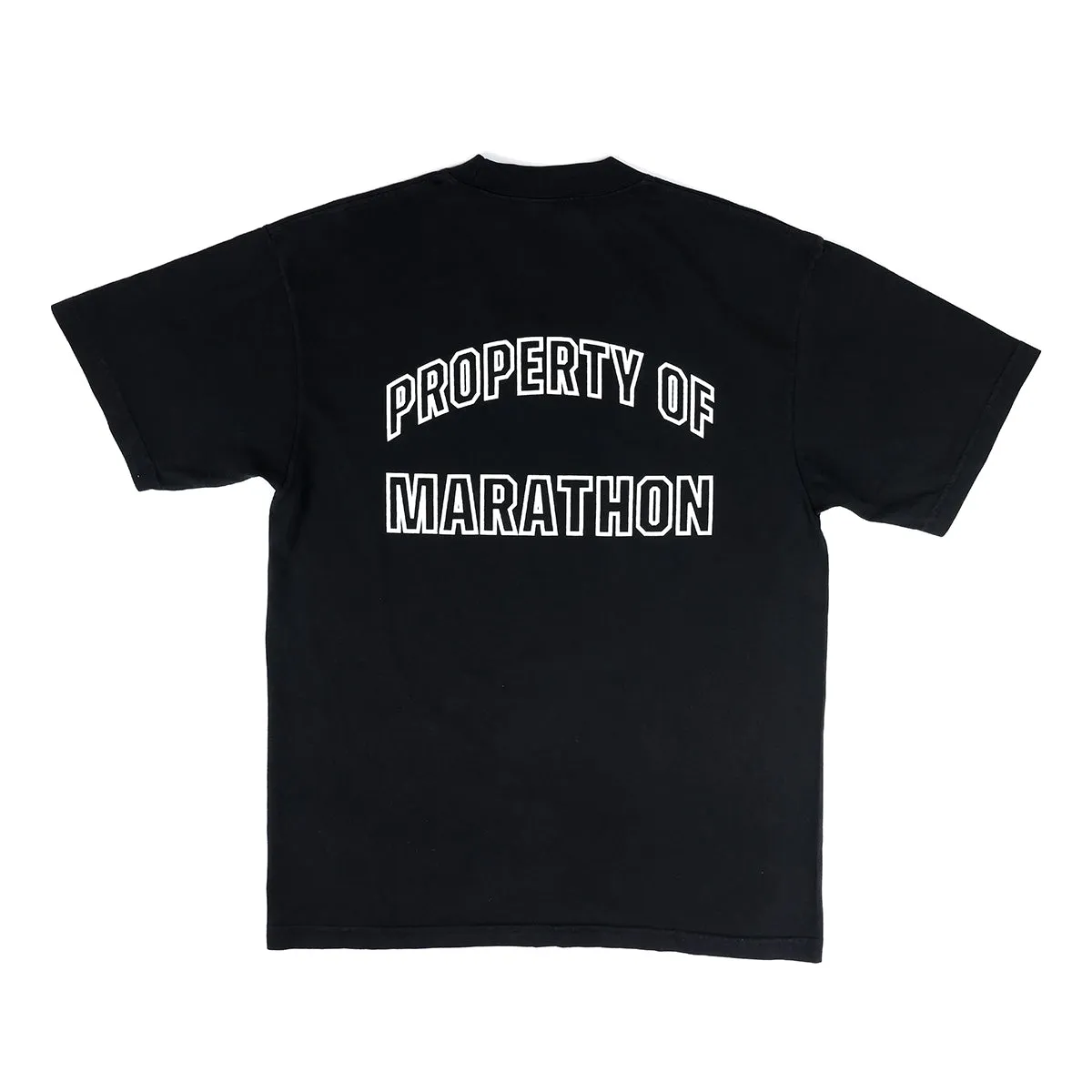 Property Of Marathon T-Shirt - Black