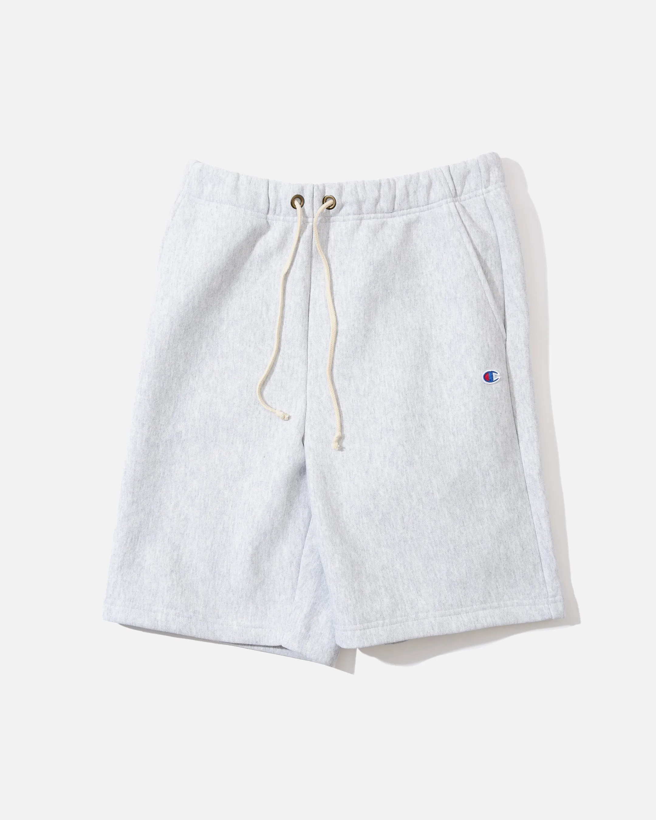 Reverse Weave Sweat Shorts - Grey