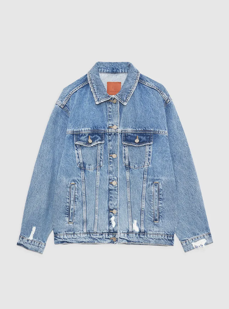 Rory Jacket in Vintage Blue