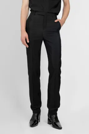 SAINT LAURENT MAN BLACK TROUSERS