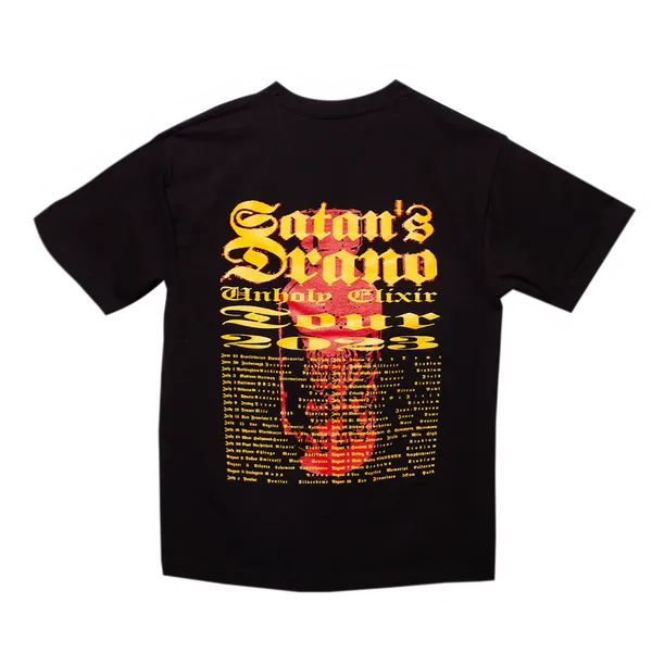 Satan's Drano Unholy Elixir Tour Tee