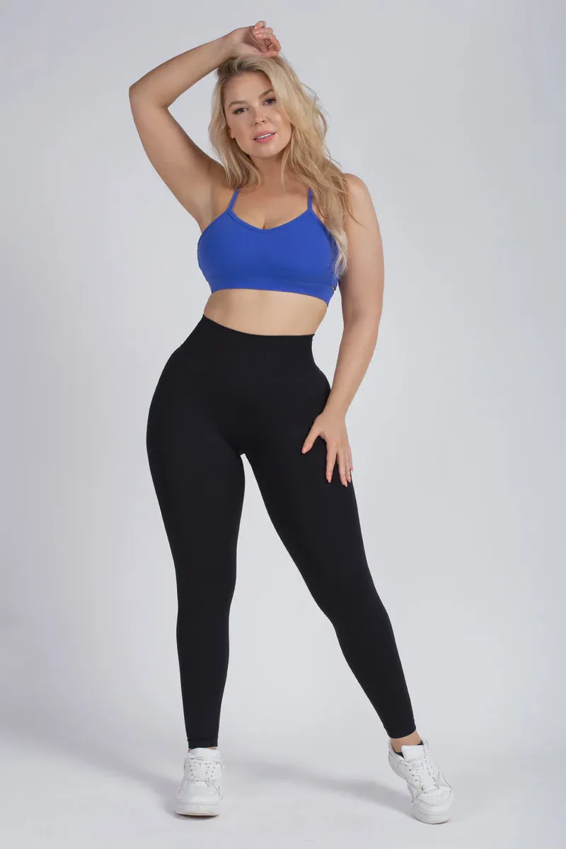 SEAMLESS SCRUNCH LEGGINGS 2.0 - MIDNIGHT