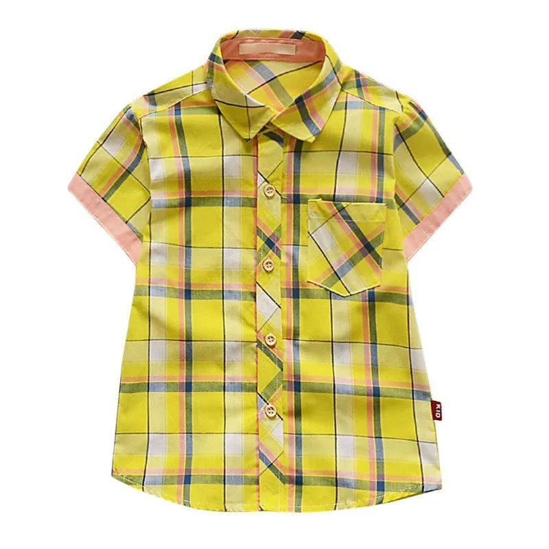 Seth Plaid Button Down T-Shirt