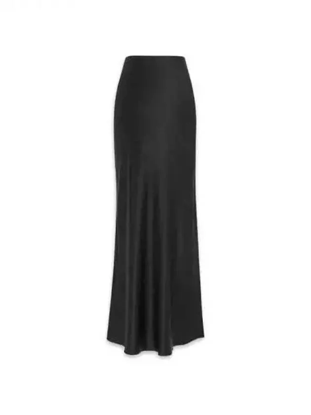 Silk Satin Long Skirt 271960