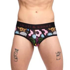 Skull Floral Brief