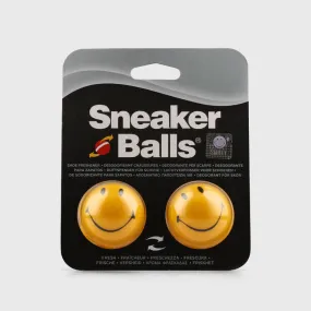 Sneaker Balls Unisex Happy Face Shoe Deodorisers Yellow _ 181250 _ Multi