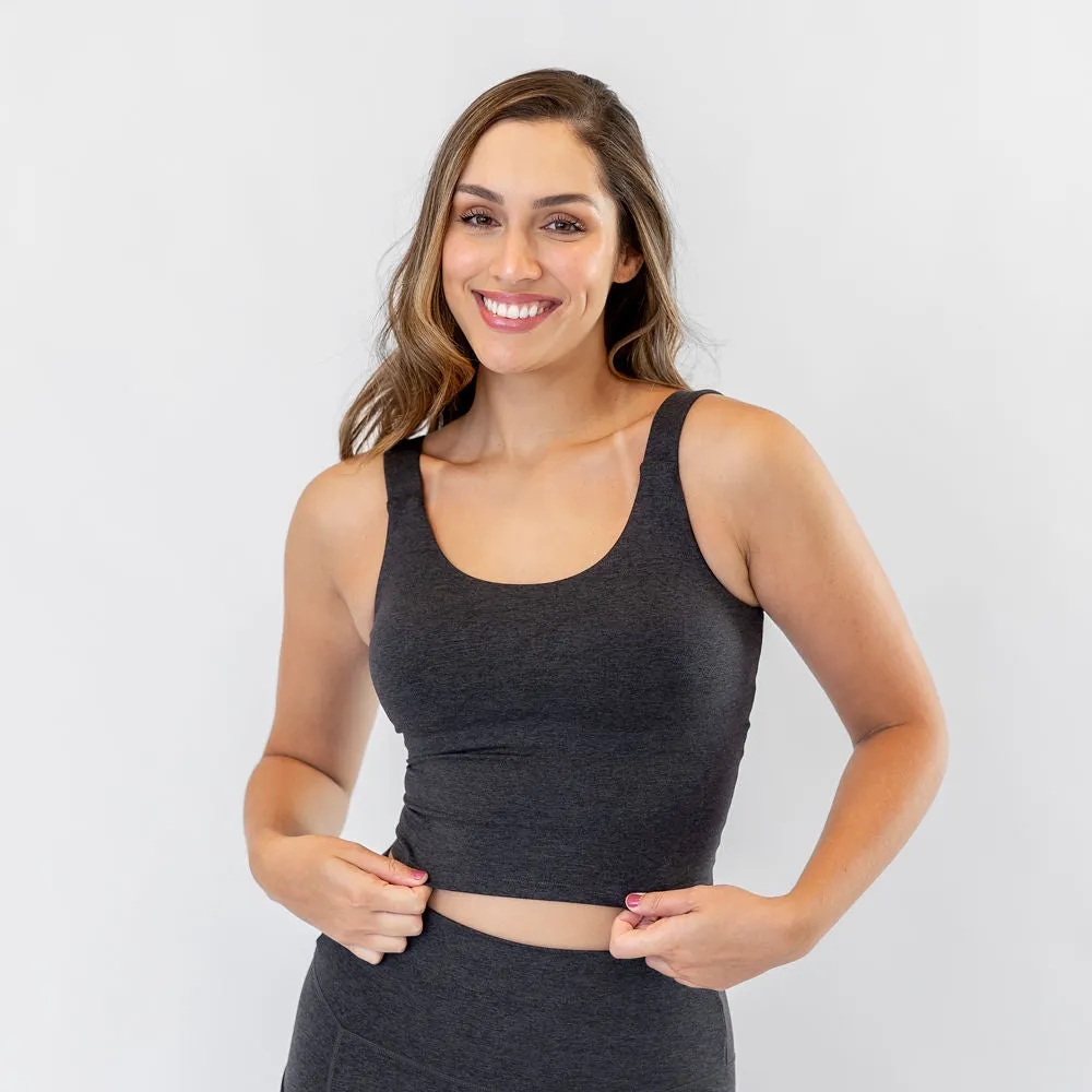 SoftLuxe Long Crop Top