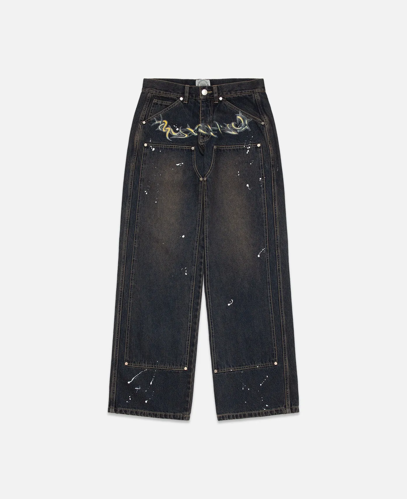 Solver Vintage Denim Pants (Blue)