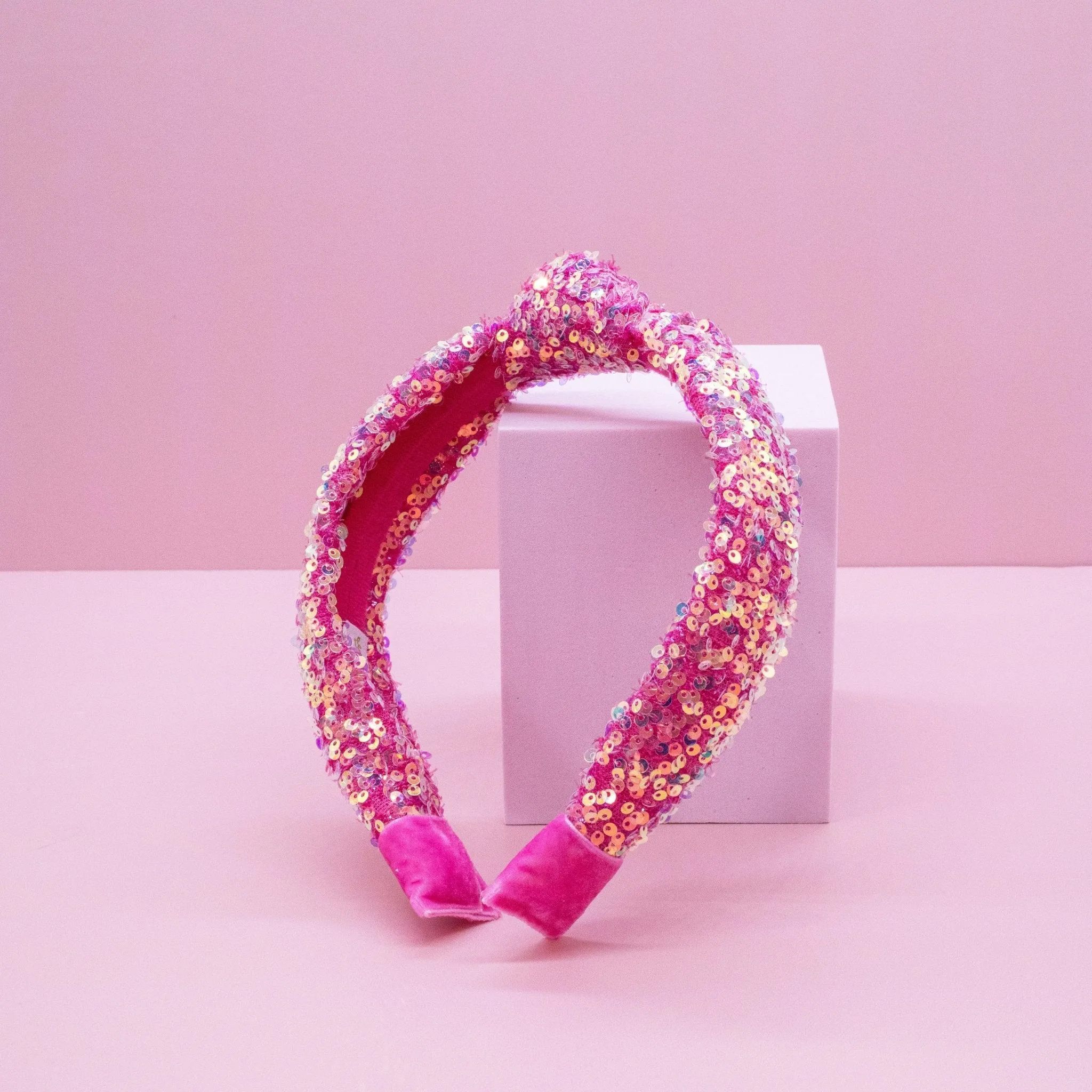 Sparkly Sequin Knot Headband For A Cause (Charity)