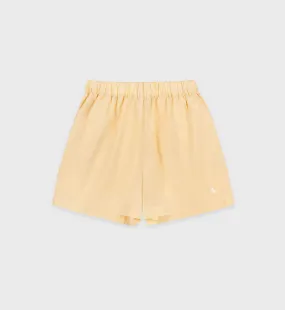 SRC Poplin Short - Almond/White