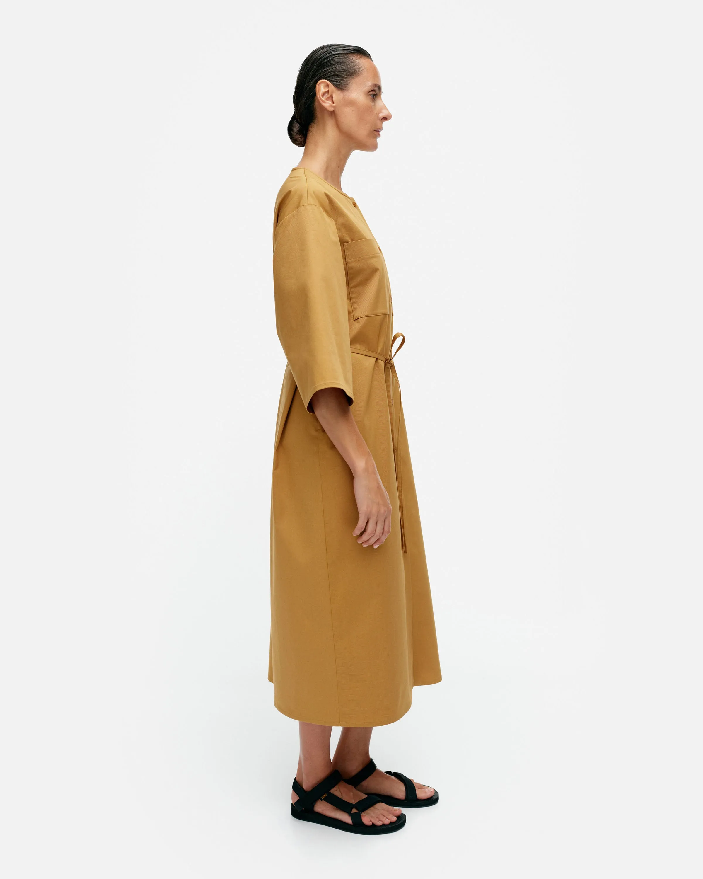 särkkä solid - cotton dress