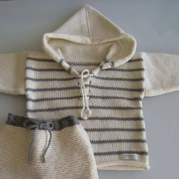 Striped Baby Hoodies