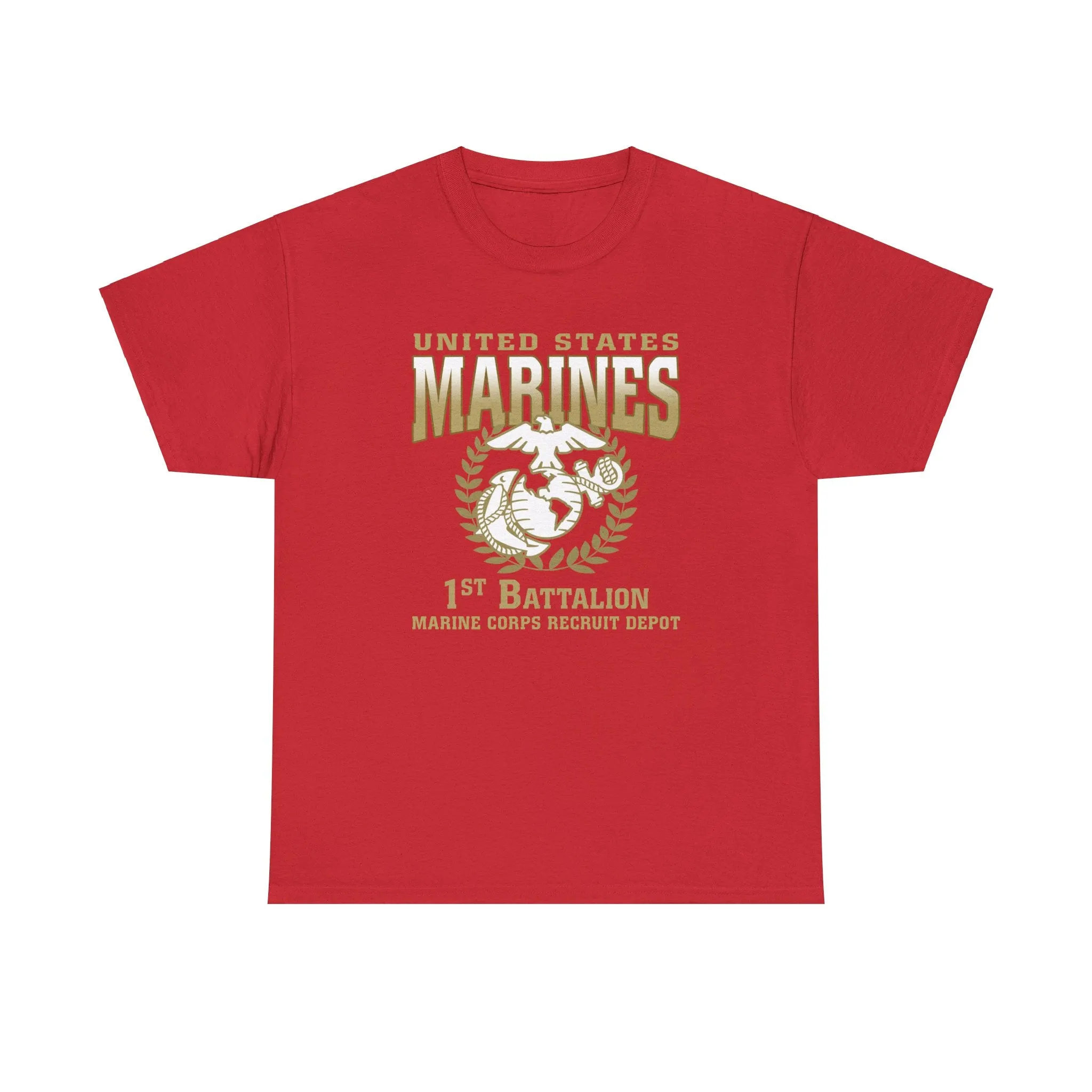 T-Shirt: 1st Recruit Battalion (Red)