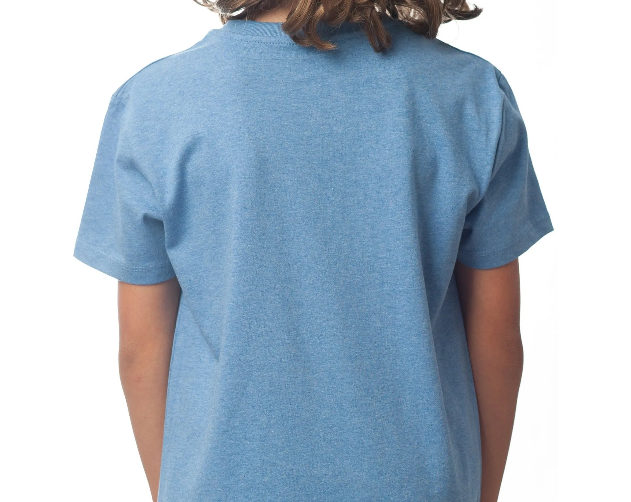 The Alpine Guru - Kids T-shirt - Mid Heather Blue