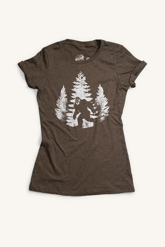 The Ultimate Outsider Sasquatch T-shirt (Womens)