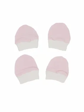 Tiny Baby Scratch Mitts, 2 Pack, Pink