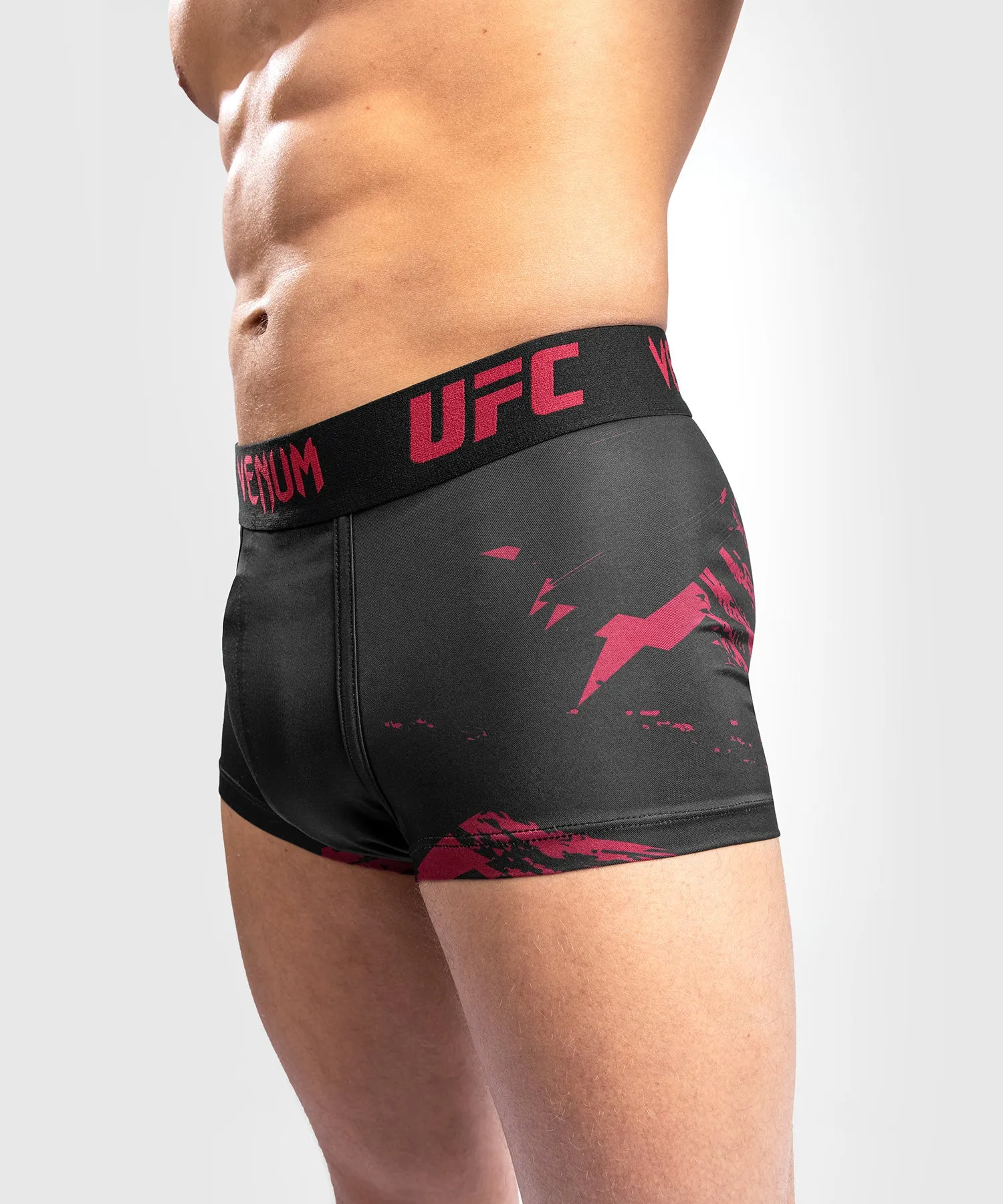 UFC Venum Authentic Fight Week 2.0 Men’s Boxer Briefs - Black/Red