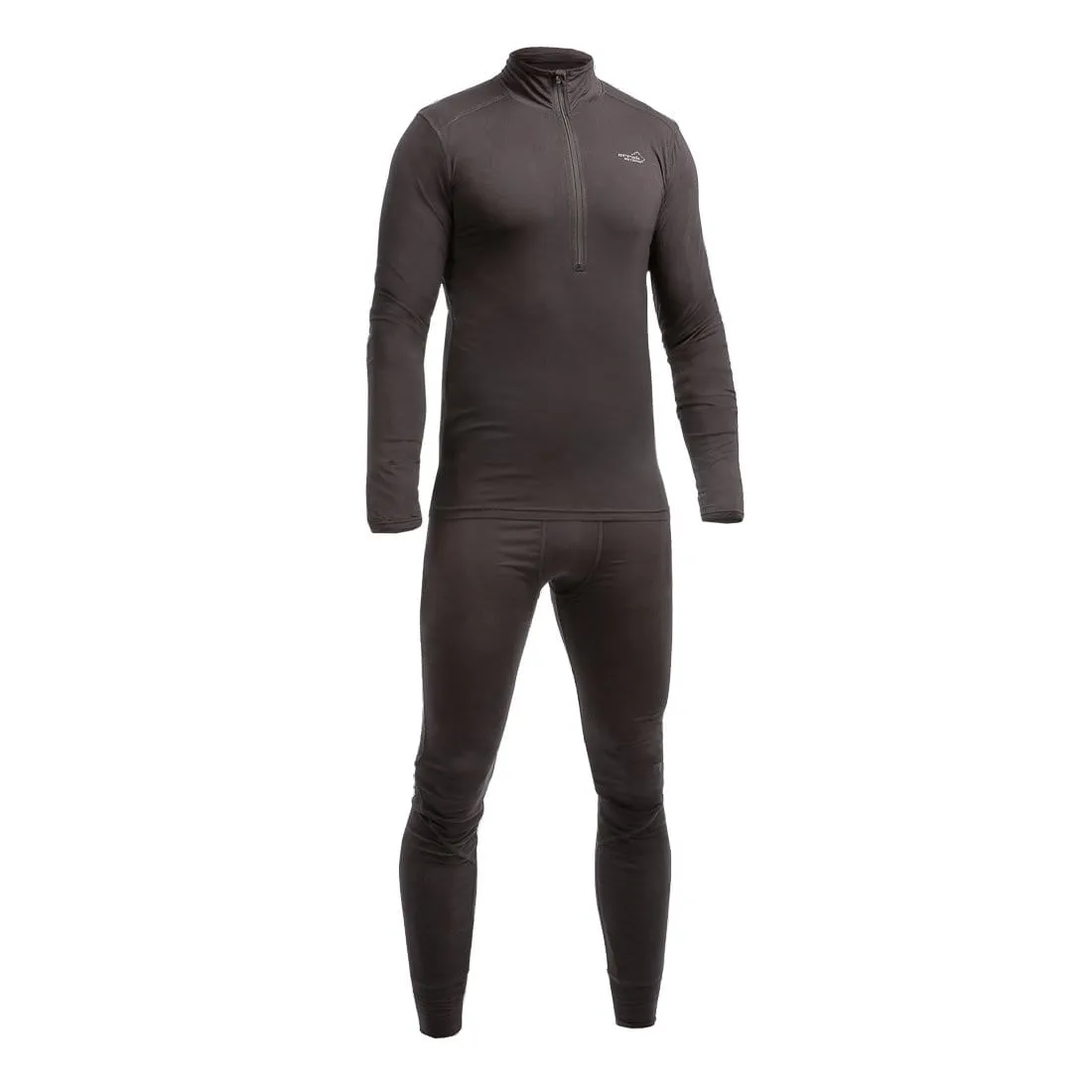 Ultra Bamboo Long Underwear Set Men (Black)