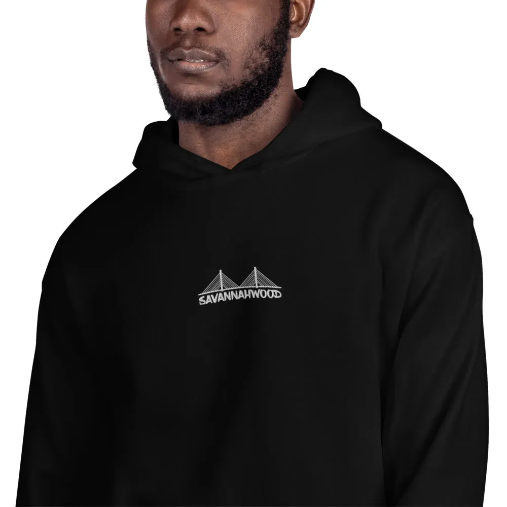 Unisex Hoodie Embroidered Savannahwood Logo