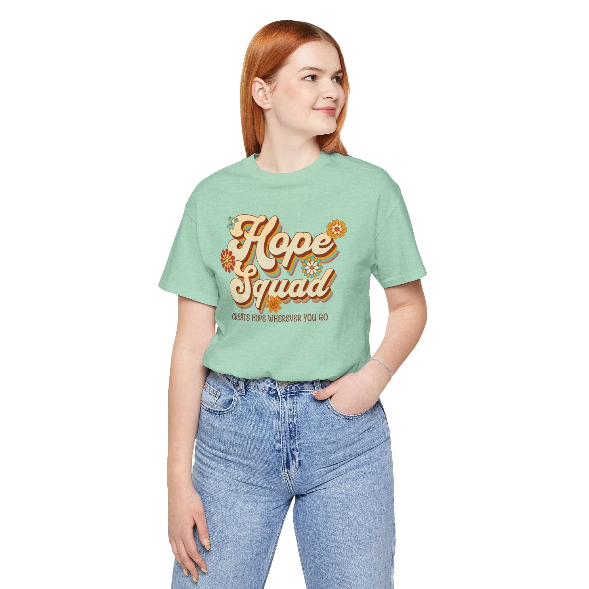 Unisex Hope Squad | Womens Short Sleeve Bella Tee | 4 colors | S-5XL | Hope Swag