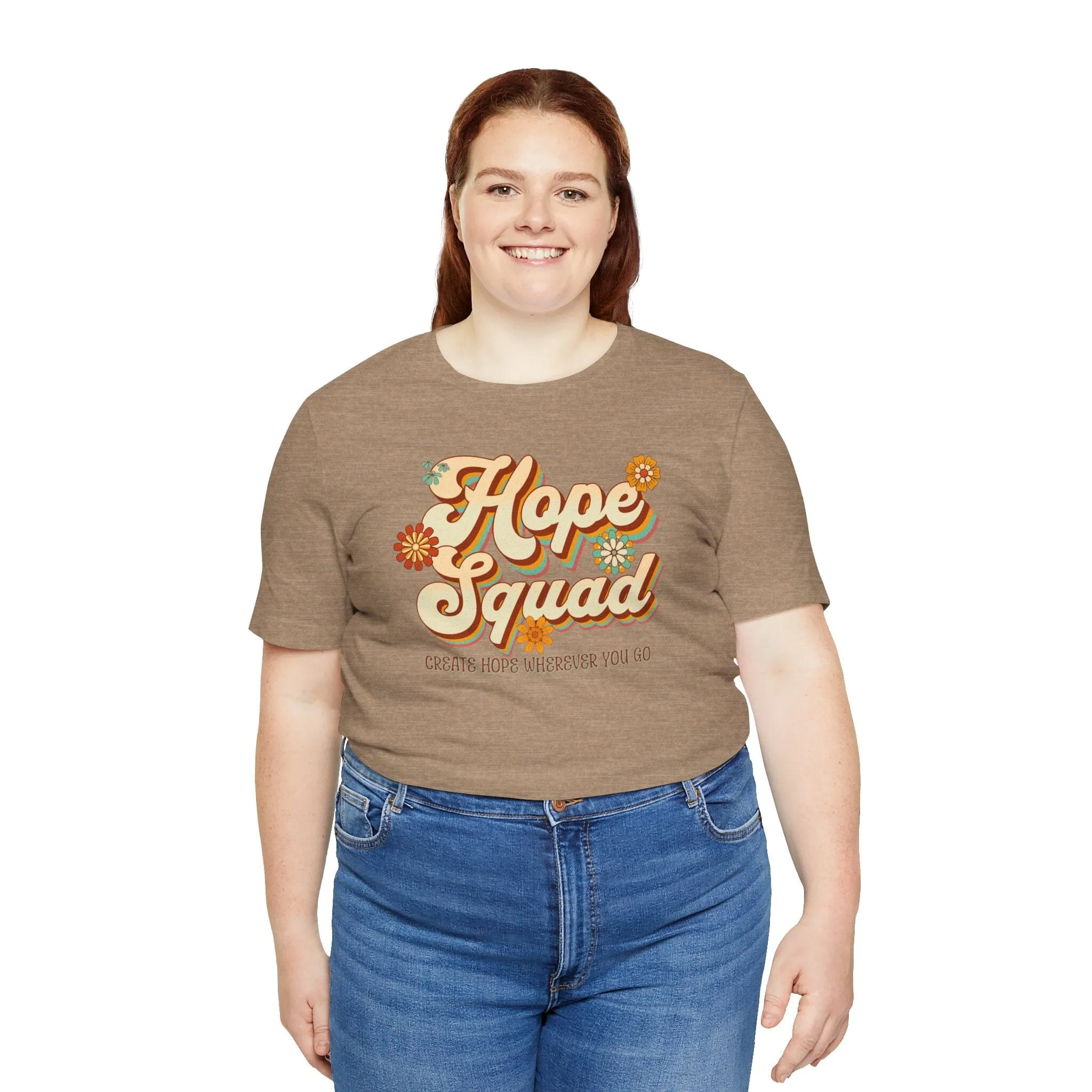 Unisex Hope Squad | Womens Short Sleeve Bella Tee | 4 colors | S-5XL | Hope Swag