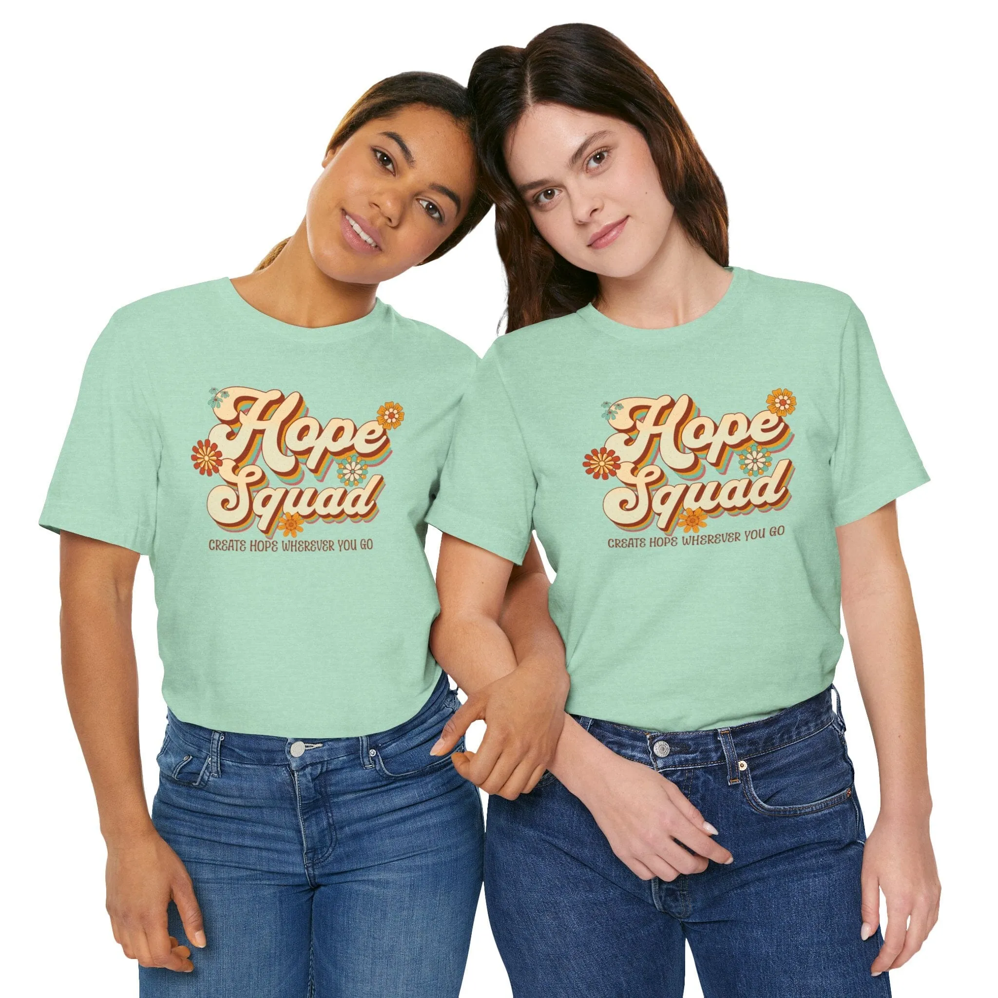 Unisex Hope Squad | Womens Short Sleeve Bella Tee | 4 colors | S-5XL | Hope Swag