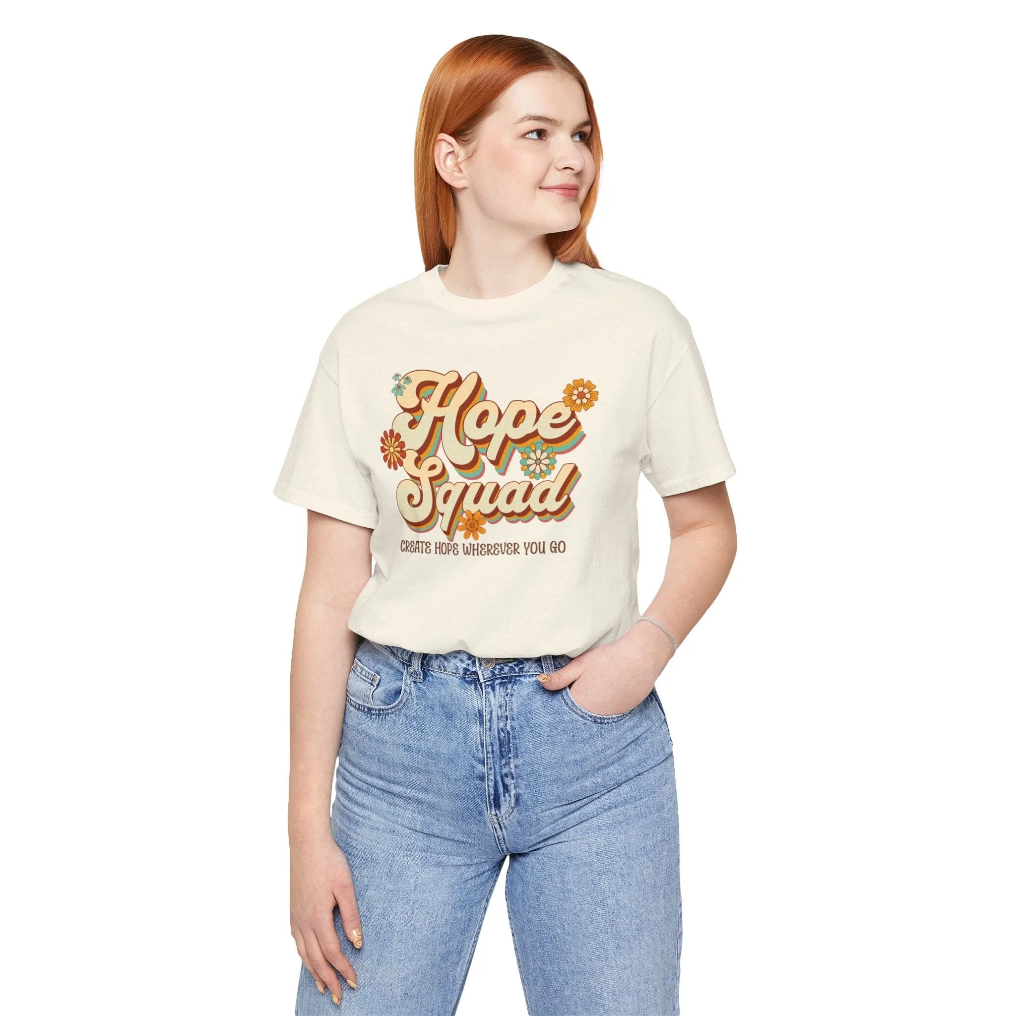 Unisex Hope Squad | Womens Short Sleeve Bella Tee | 4 colors | S-5XL | Hope Swag