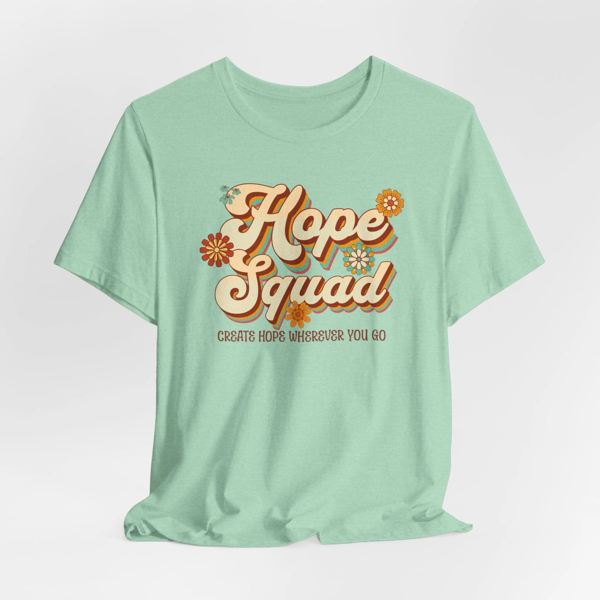 Unisex Hope Squad | Womens Short Sleeve Bella Tee | 4 colors | S-5XL | Hope Swag