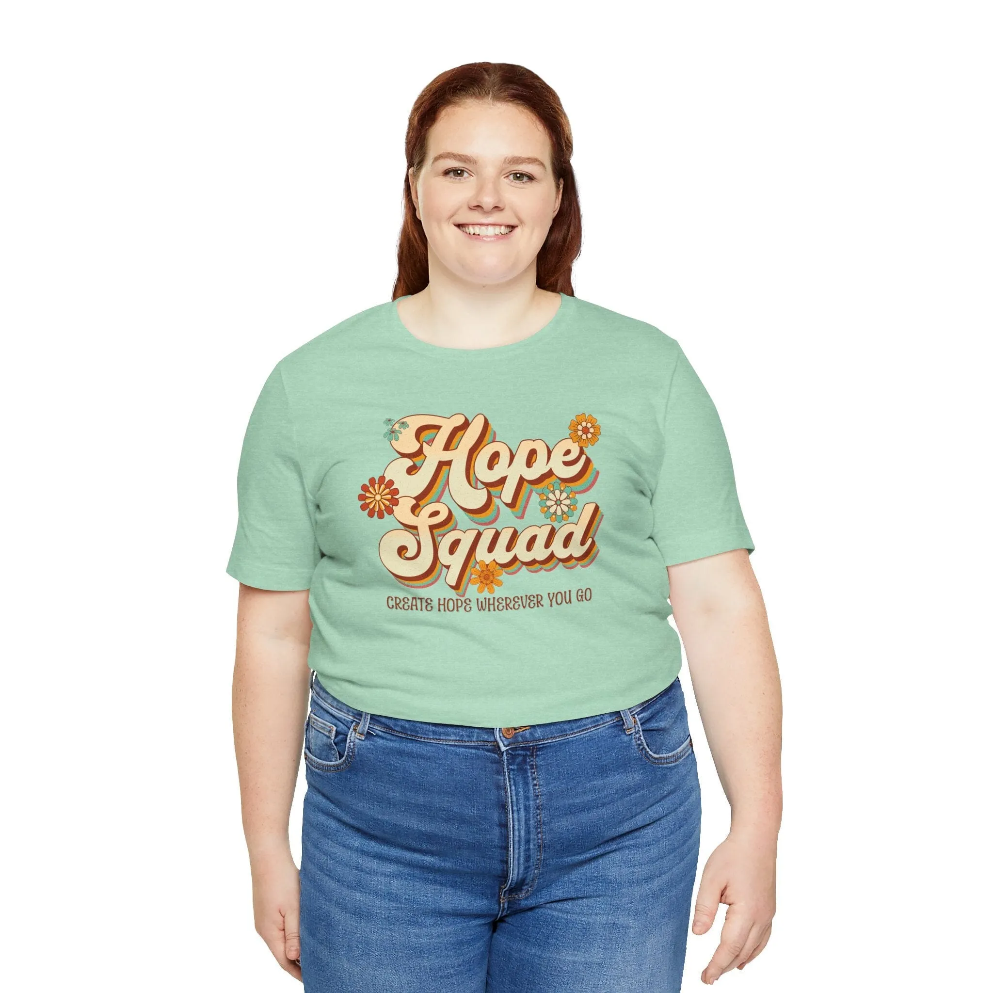 Unisex Hope Squad | Womens Short Sleeve Bella Tee | 4 colors | S-5XL | Hope Swag