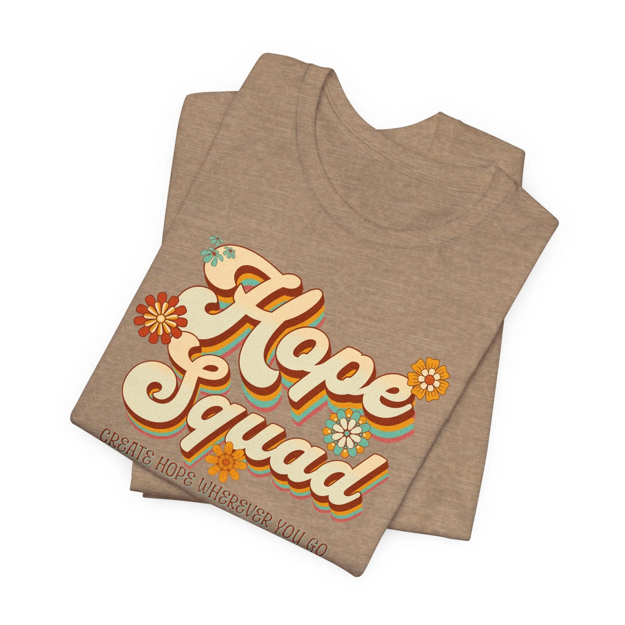 Unisex Hope Squad | Womens Short Sleeve Bella Tee | 4 colors | S-5XL | Hope Swag