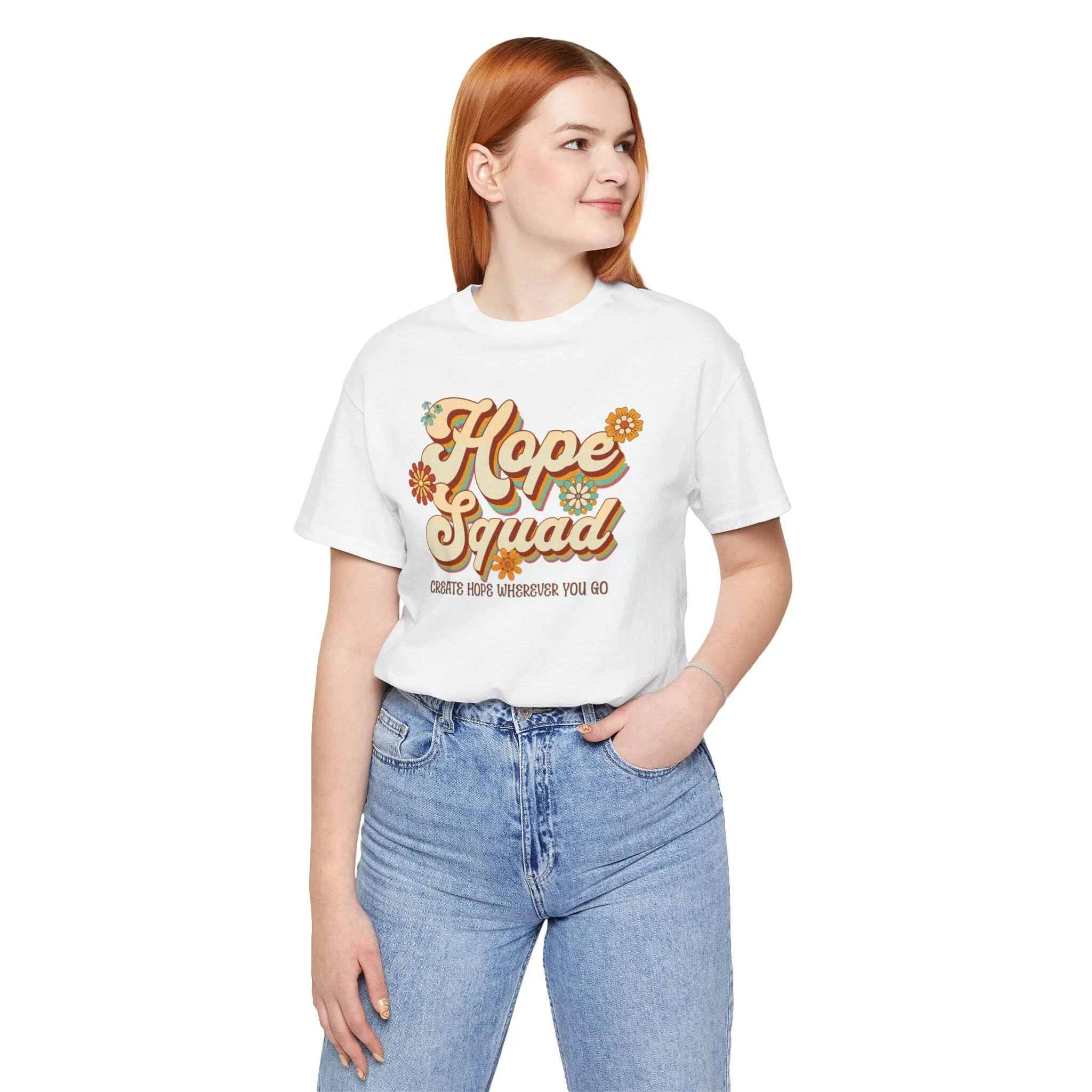 Unisex Hope Squad | Womens Short Sleeve Bella Tee | 4 colors | S-5XL | Hope Swag