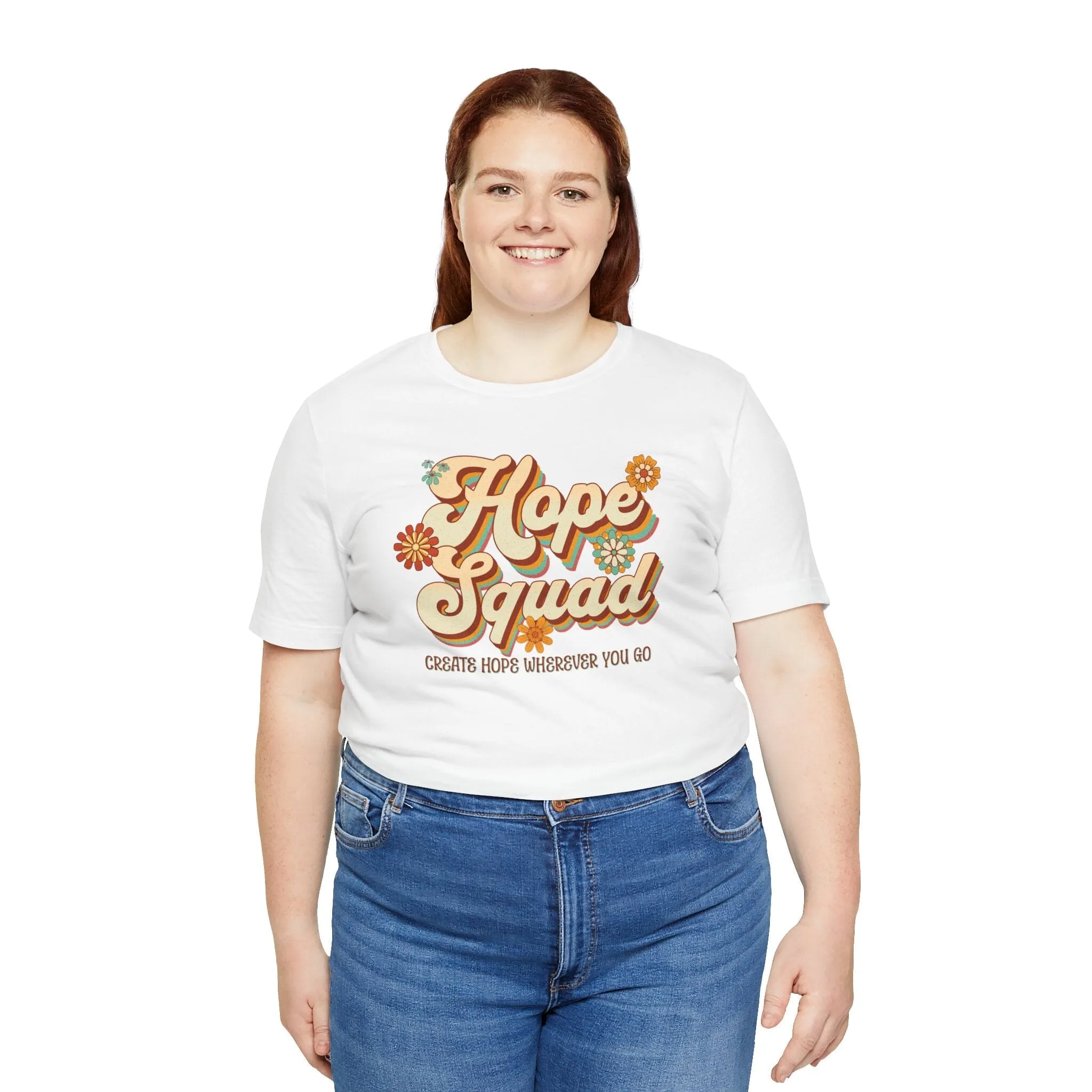 Unisex Hope Squad | Womens Short Sleeve Bella Tee | 4 colors | S-5XL | Hope Swag