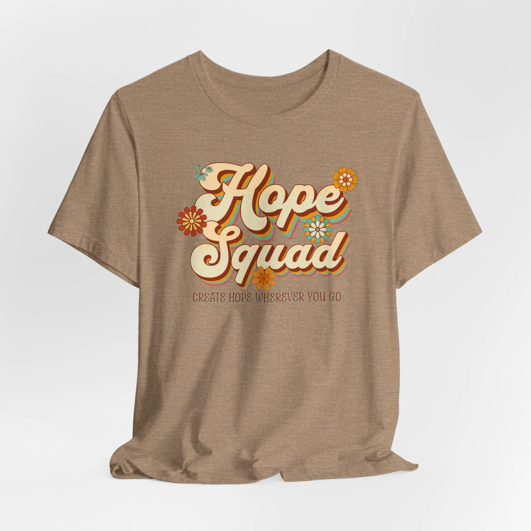 Unisex Hope Squad | Womens Short Sleeve Bella Tee | 4 colors | S-5XL | Hope Swag