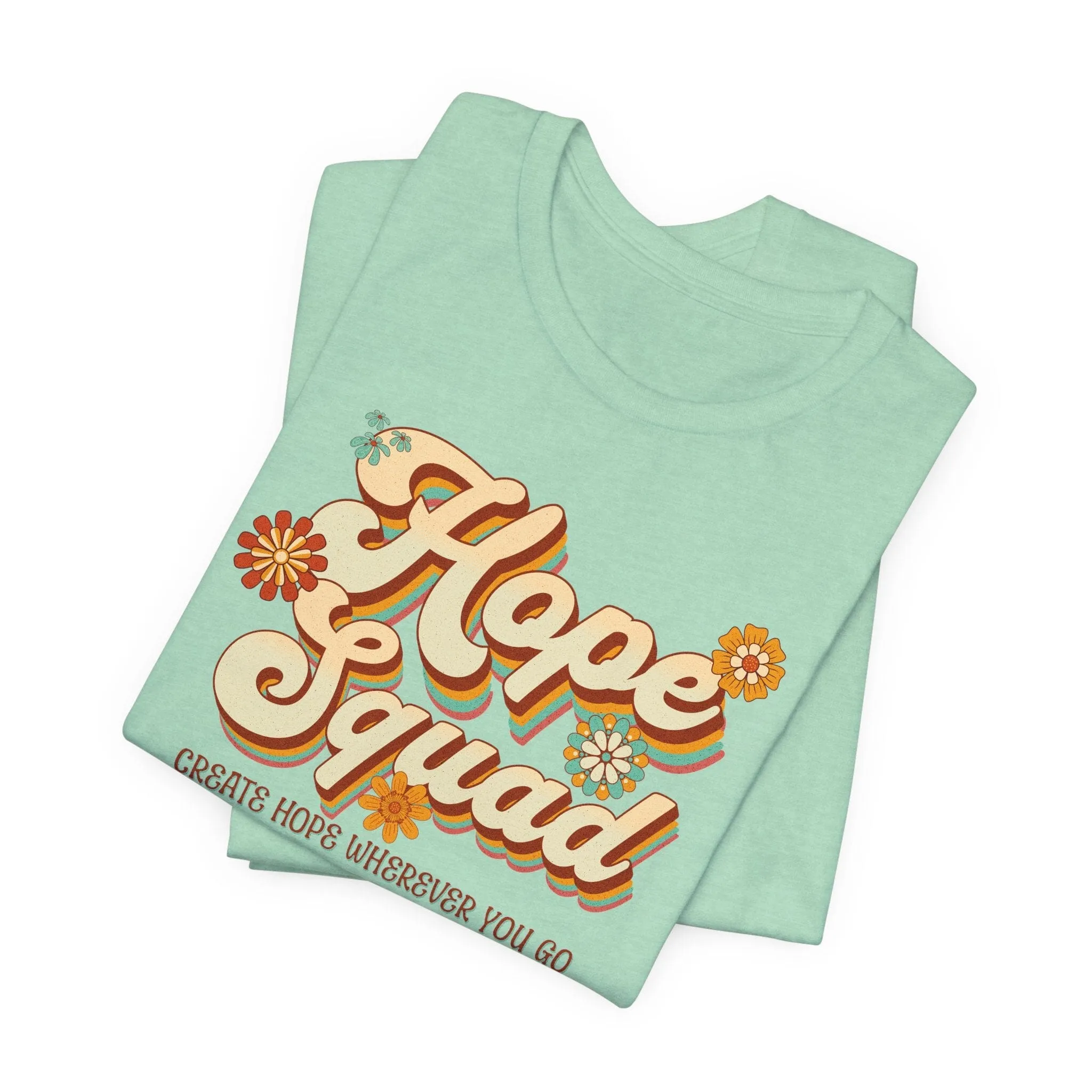 Unisex Hope Squad | Womens Short Sleeve Bella Tee | 4 colors | S-5XL | Hope Swag