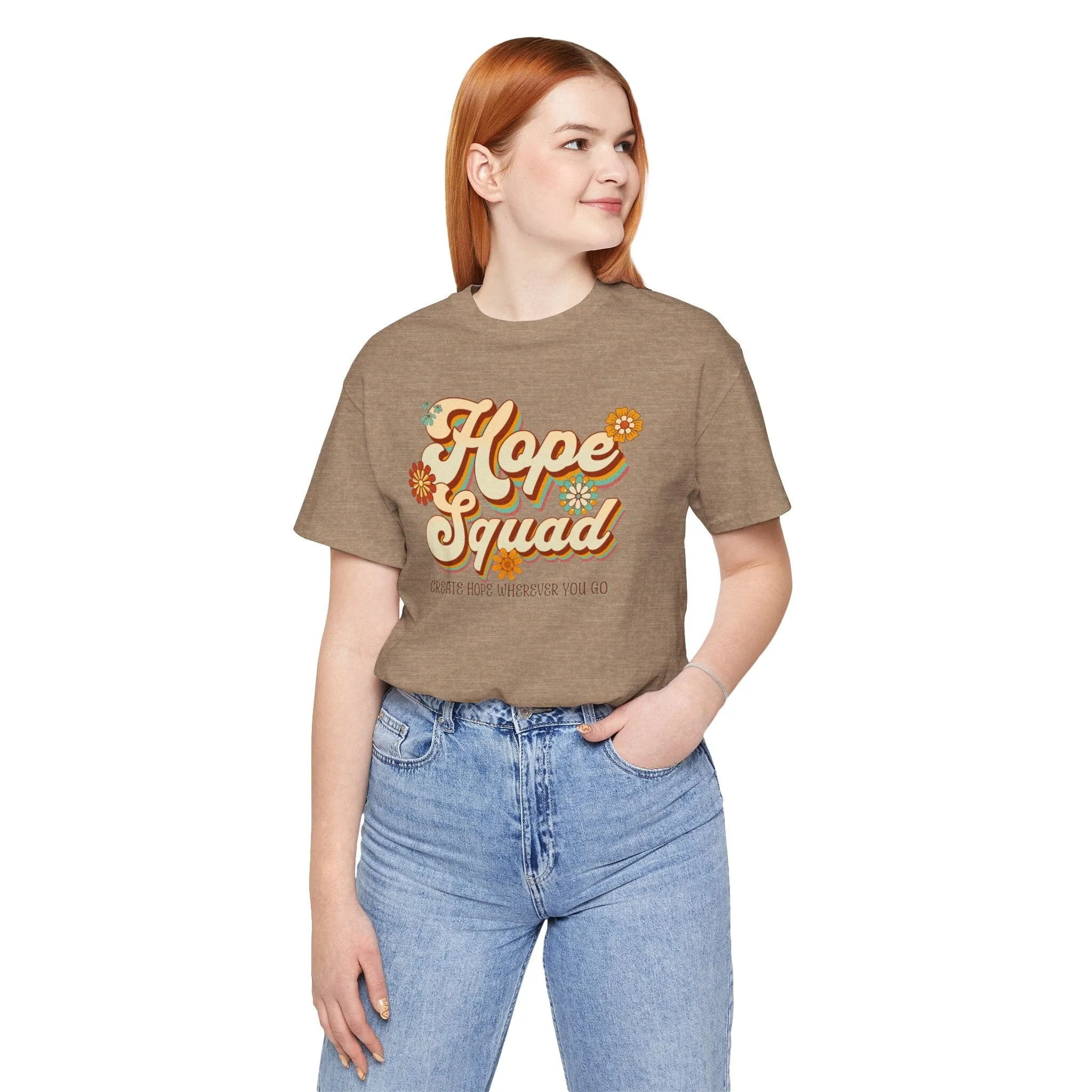 Unisex Hope Squad | Womens Short Sleeve Bella Tee | 4 colors | S-5XL | Hope Swag