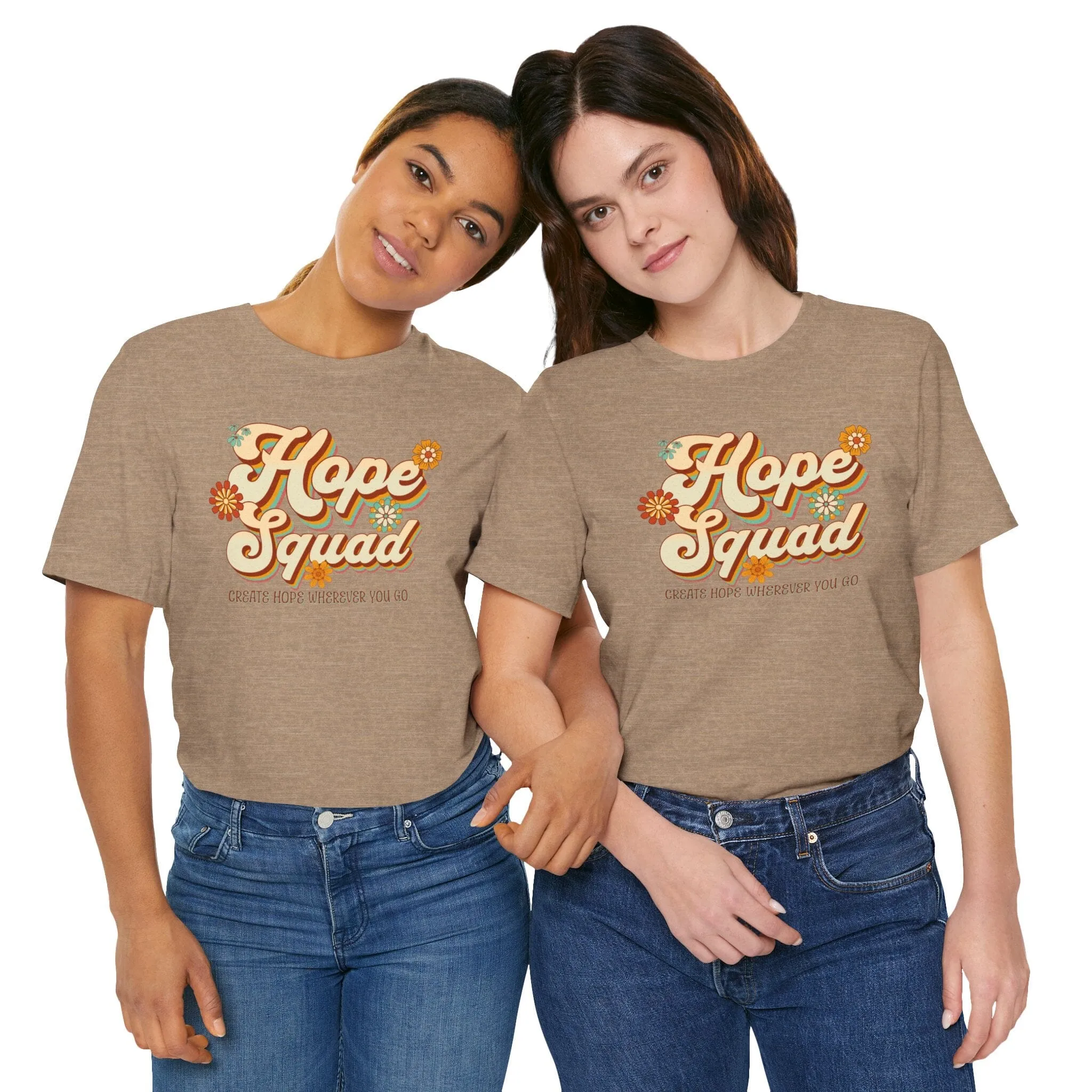 Unisex Hope Squad | Womens Short Sleeve Bella Tee | 4 colors | S-5XL | Hope Swag