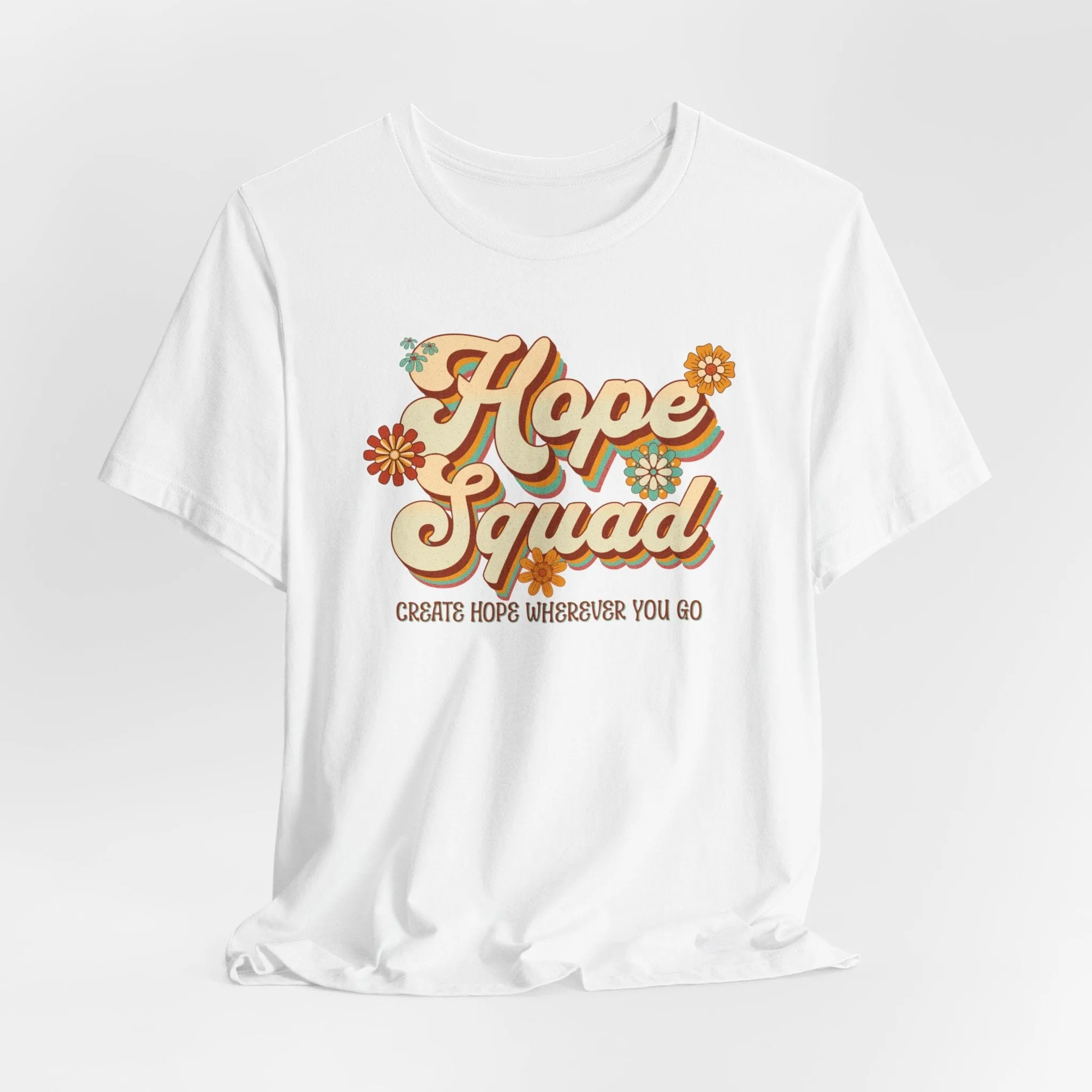 Unisex Hope Squad | Womens Short Sleeve Bella Tee | 4 colors | S-5XL | Hope Swag