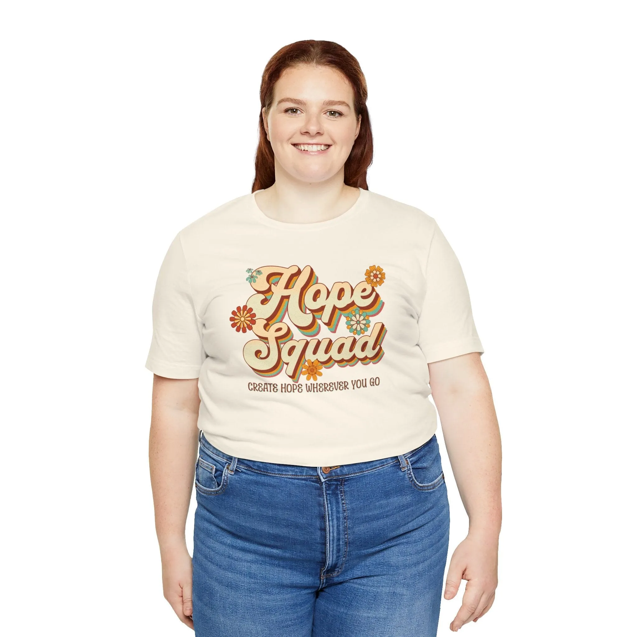 Unisex Hope Squad | Womens Short Sleeve Bella Tee | 4 colors | S-5XL | Hope Swag