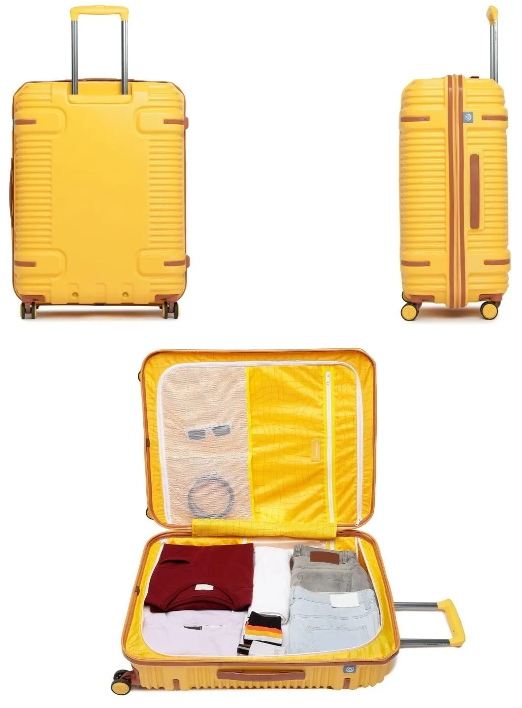 Uppercase Ridge Hard Luggage (Yellow)